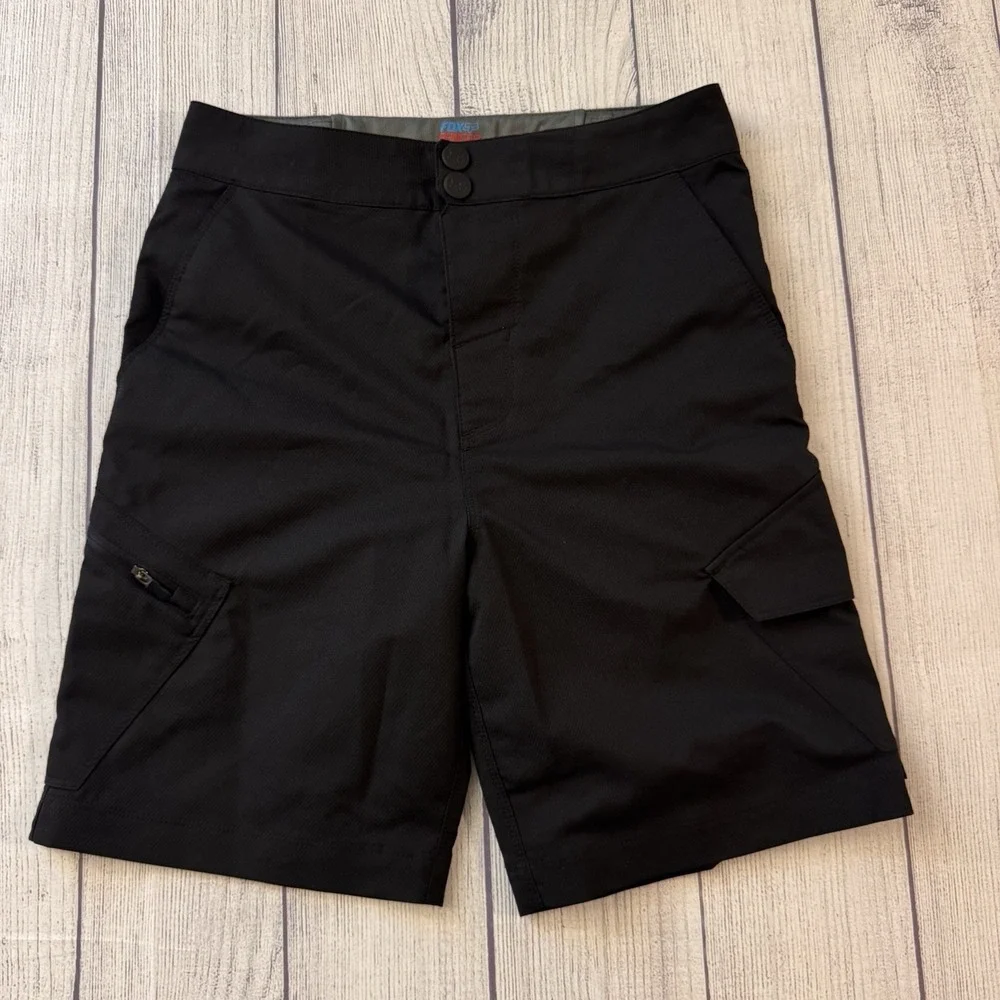 Fox Racing Ranger Boys Youth Large L Size 26 Black MTB Mountain Bike Shorts